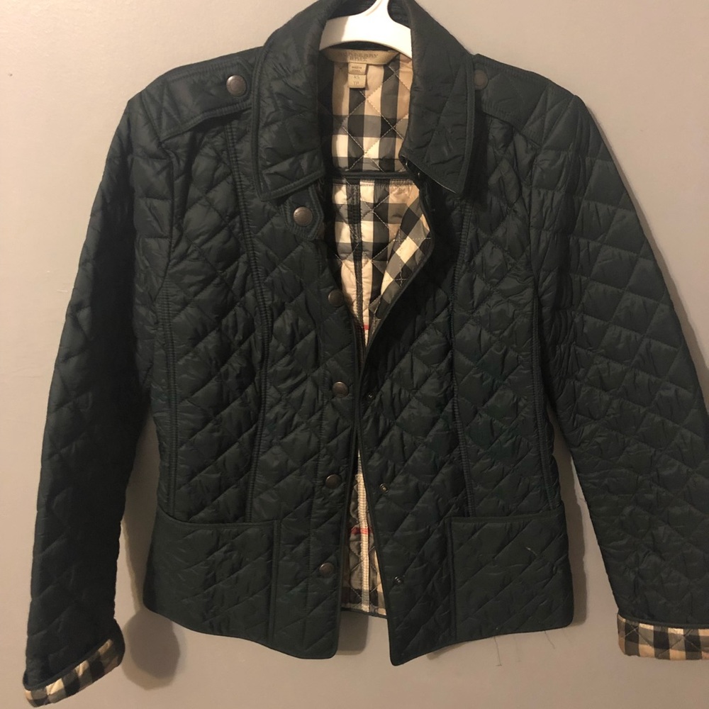 BURBERRY BRIT QUILTED JACKET SIZE XS